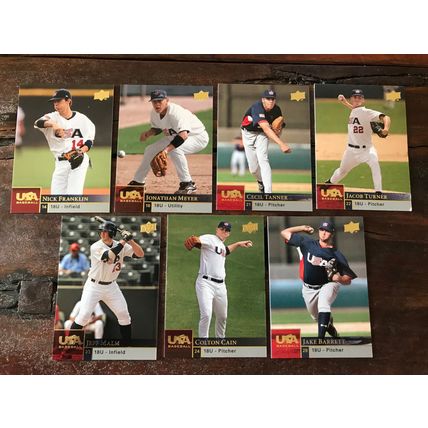 15 under 18 USA Baseball – Top Deck – series 1 2009