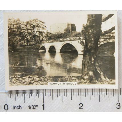1938 Senior Service Bridges of Britain 7 Tamworth Bridge, Staffordshire