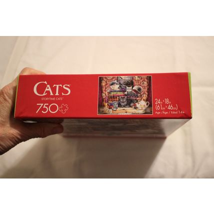 STORYTIME CATS 750 PIECE PUZZLE SEALED CATS KITTENS