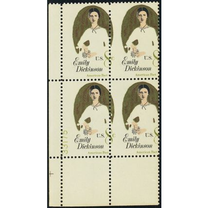 1436, Mint NH 8¢ Large Misperf Error Plate Block PL# Captured - Stuart Katz