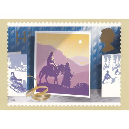 Great Britain: 1988 Christmas PHQ Cards. Set 5. Ref: S0143