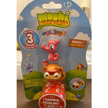 Spin Master 2011 Moshi Monsters Series 1 Stanley & Chop Chop + 1 Mystery Figure