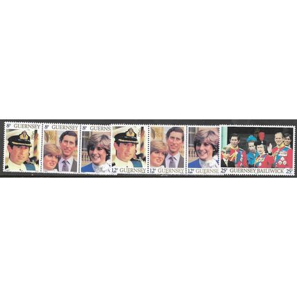 1981 SG 232/238 - MNH (**)