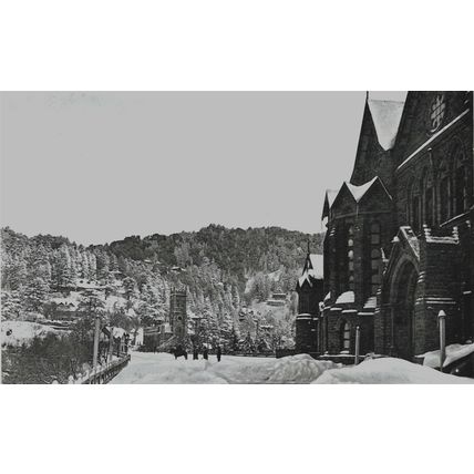 Shimla (Simla), Himachal Pradesh, India, Modern Reproduction Print