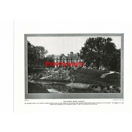 Serpentine, Kendal, Cumbria, Book Illustration, c1920