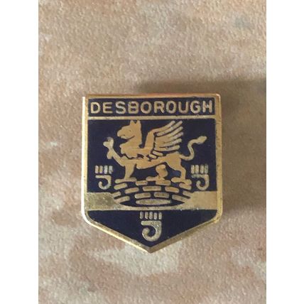 Desborough bowling club bowls bowling badge