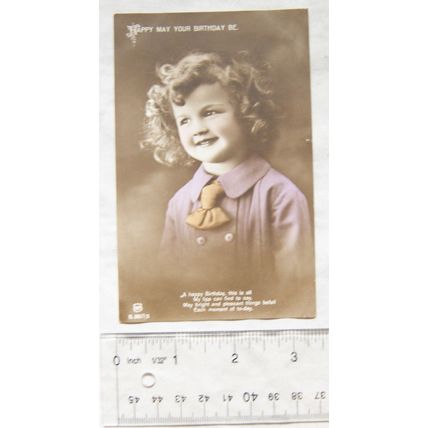 1914 postcard Happy May Your Birthday Be