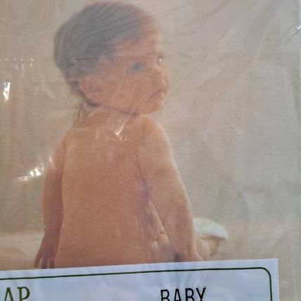 Vintage 1976 New American Greetings BABY Shower WRAPPING PAPER Gift Wrap