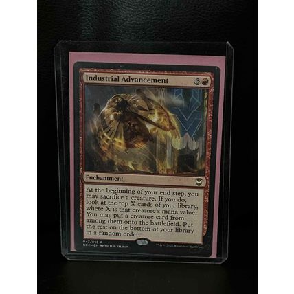 Industrial Advancement Commander: Streets of New Capenna Magic: the Gathering Tr
