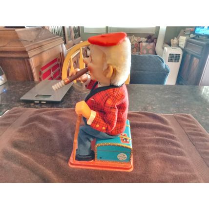 Old Battery Operated McGregor W/Box Not Working Great Condition Sold As Is