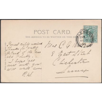 The Pells, Lewes, Sussex, 1904 - Valentine's Postcard
