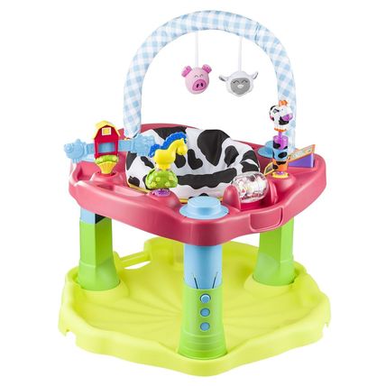 Evenflo Exersaucer Moovin & Groovin Activity Center, 25X30X30 Inch (Pack of 1)