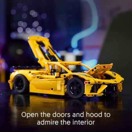 LEGO Technic Chevrolet Corvette Stingray Toy Car - Building Toy Set for Kids, Bo