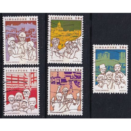 Singapore 1984 SG 482-6 Used (C-260 (7))