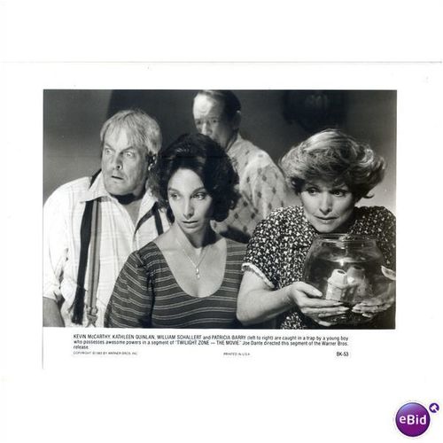 KEVIN McCARTHY, KATHLEEN QUINLAN "Twilight Zone - The Movie" 1983 Press Still