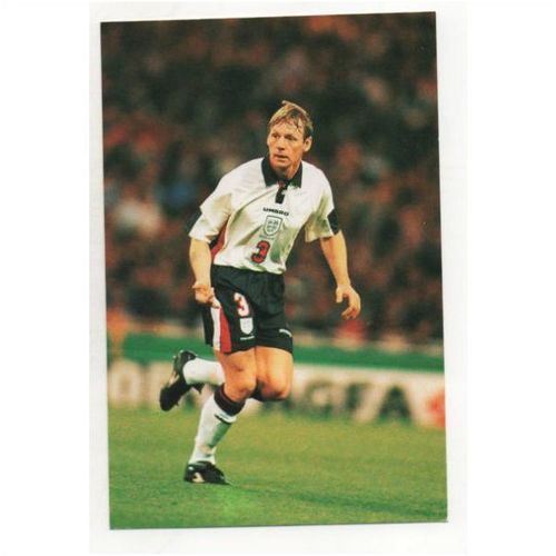 Stuart Pearce England International Footballer - Glossy 1998 photograph