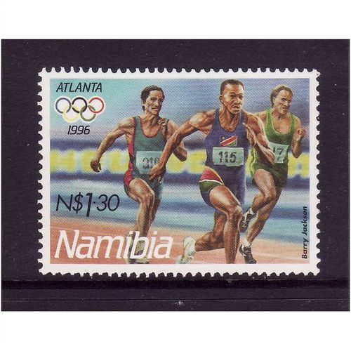 NAMIBIA 1996 SG 691 $1.30 ATLANTA 1996 RUNNERS U/M MINT