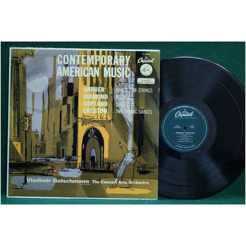 Golschmann - Contemporary American Music - P 8245 - VG+