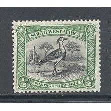 SouthWestAfrica.SG74 1/2d Kori Bustard.English Inscription.Mounted Mint.July15