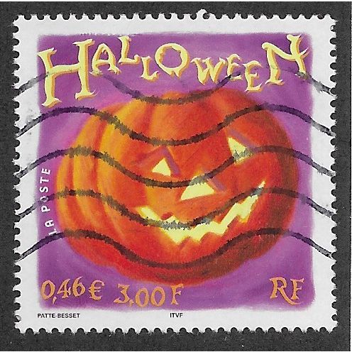 FRA 2001 3F 'HALLOWEEN' FINE USED (EBID55-915)