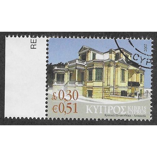 CYP 2007 30c 'NEOCLASSICAL BUILDINGS' FINE USED (EBID59-176)