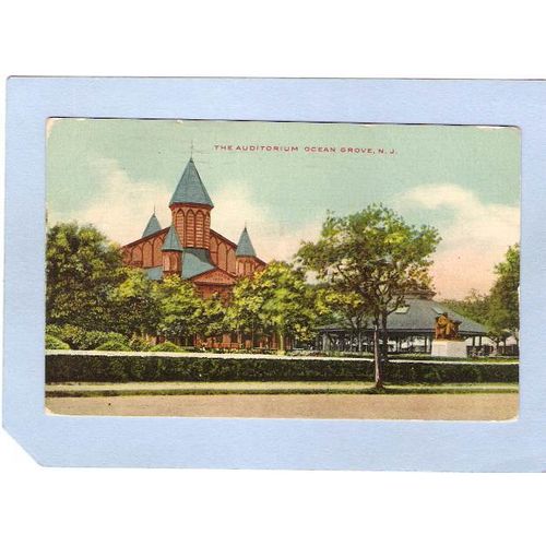 New Jersey Ocean Grove The Auditorium ~1951