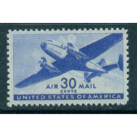 C30 30c Transport Plane Fine MNH Q0598