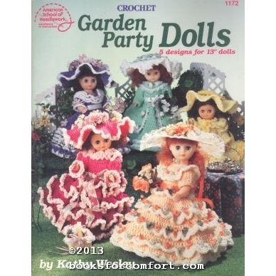 Crochet Garden Party Dolls 1172