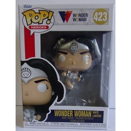 FUNKO ' WONDER WOMAN ' WHITE LANTERN action figure