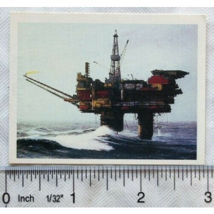 1988 Tom Thumb Wonders Modern World No. 18 Offshore Oil