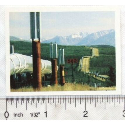 1988 Tom Thumb Wonders Modern World No. 17 Alaska Oil Pipe