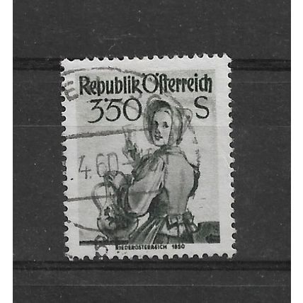 Austria.SG1140 3s 50 "Niederosterreich 1850".Fine Used.Aug22a