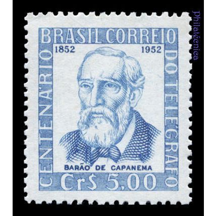 Brazil 1952 unused (mint, no gum) c1952-06