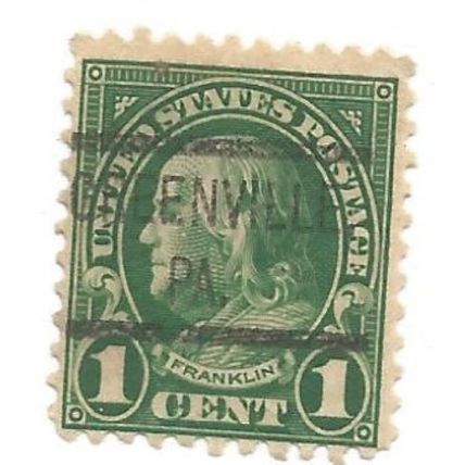 PRECANCEL-T&T PA, GREENVILLE 513 ON 1c