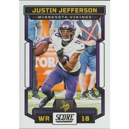 JUSTIN JEFFERSON 2023 SCORE # 110