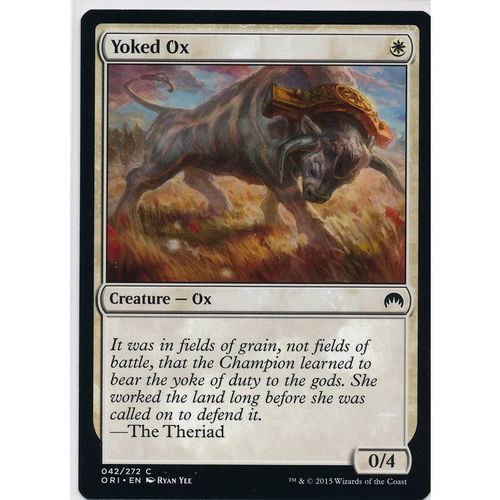 Magic the Gathering MTG Origins 42/272 Yoked Ox