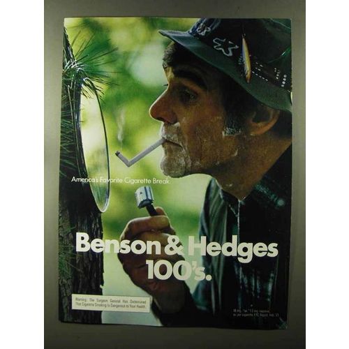 1973 Benson & Hedges Cigarettes Ad - America's Break