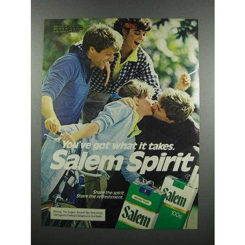1983 Salem Cigarettes Ad
