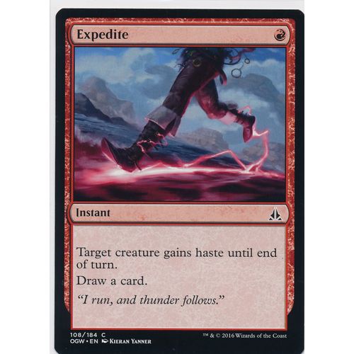 Magic the Gathering MTG Oath of the Gatewatch 108/184 Expedite