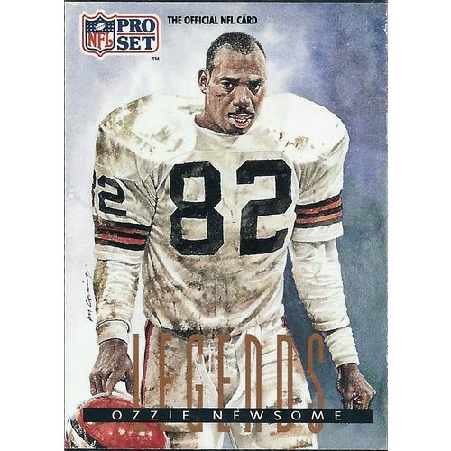 1991 Pro Set Cleveland Browns Ozzie Newsome 699