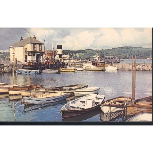 Vintage GB PC 1965 - Town Quay, Falmouth, Cornwall