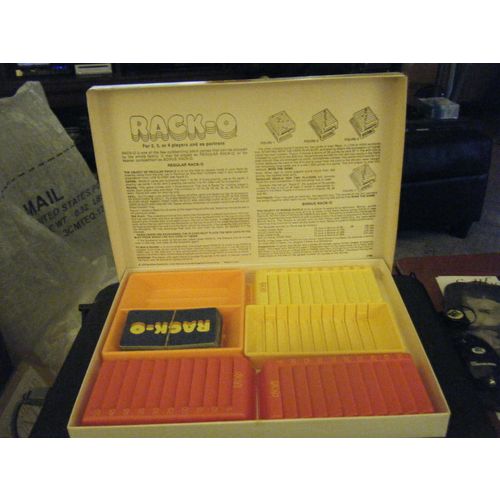 Vintage 1978 Milton Bradley Rack-O Game - Complete!!!!