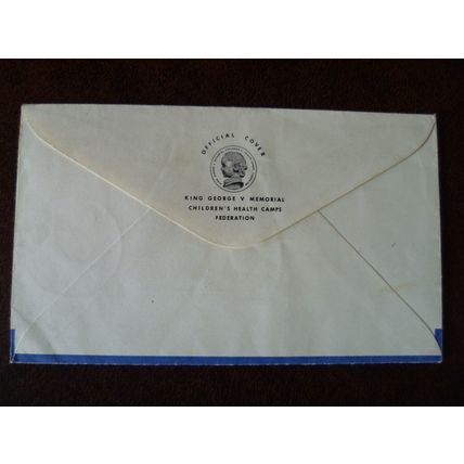 New Zealand 1958 Health Stamps Official Cover Glenelg Health Camp WW Greener