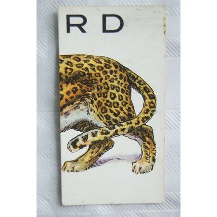 1929 Wills cigarette card Animalloys No. 21