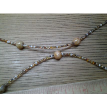 Necklace Multi Color Beads 26"