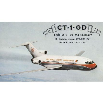 Portugal Campo Lindo Porto Amateur Rado Plane QSL 1960s Postcard