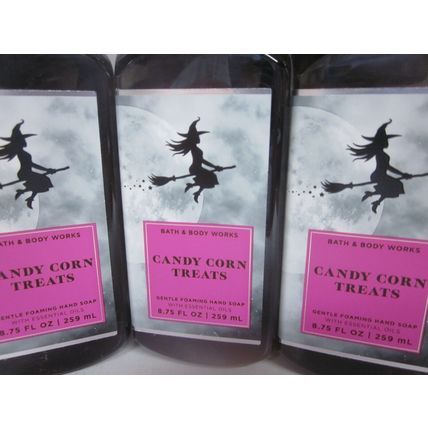 3 soaps Bath & Body Works Gentle Foaming Hand Soap Halloween Candy Corn Treats