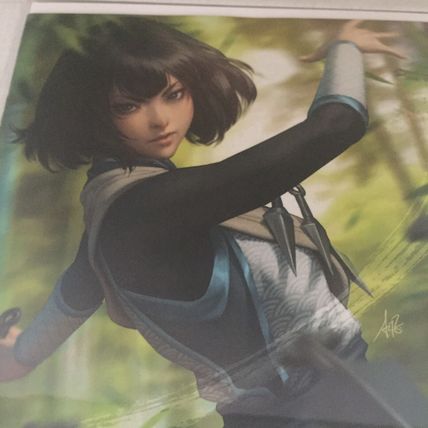 2021 Marvel Comics Shang-Chi and the Ten Rings Artgerm Variant Cover #1