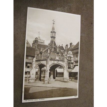 Wiltshire Postcard - The Poultry Cross, Salisbury