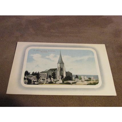 Early Postcard - St James Church, Somerset - Bermuda